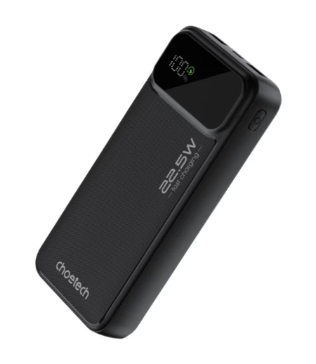 Choetech PD22.5W Dual USB-A+Type-C Power bank 20000mAh