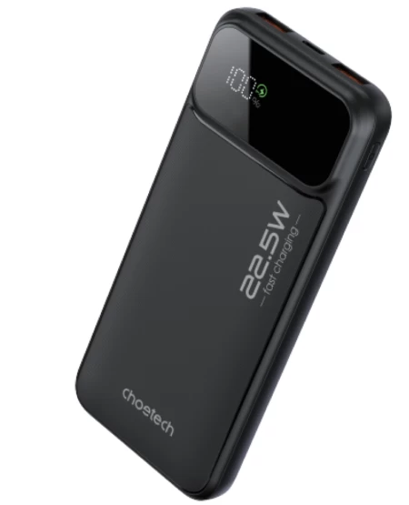 Choetech PD22.5W Dual USB-A+Type-C Power bank 10000mAh
