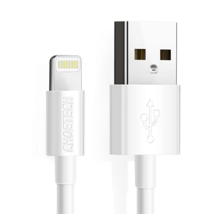 Choetech 1.2m MFI usb to lightening cable (White)