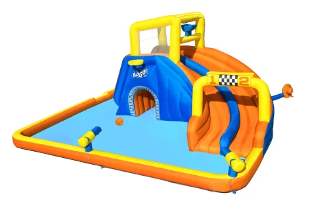 18'1" X 16'6" X 8'8"/5.51MX 5.02MX 2.65M حديقة مائية عملاقة فائقة السرعة