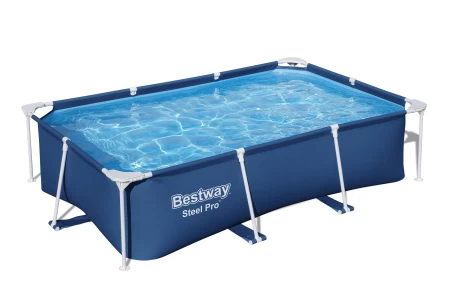 حمام سباحة BESTWAY مقاس 8 أقدام و 6 بوصات × 67 بوصة × 24 بوصة / 2.59 م × 1.70 م × 61 سم
