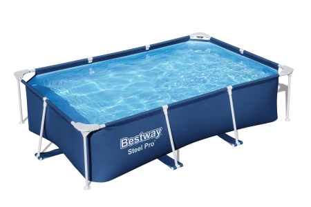 حمام سباحة BESTWAY مقاس 8 أقدام و 6 بوصات × 67 بوصة × 24 بوصة / 2.59 م × 1.70 م × 61 سم