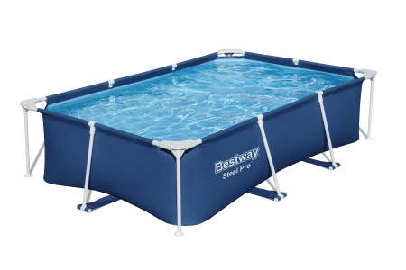 حمام سباحة BESTWAY مقاس 8 أقدام و 6 بوصات × 67 بوصة × 24 بوصة / 2.59 م × 1.70 م × 61 سم