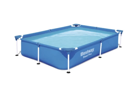حمام سباحة BESTWAY مقاس 7 أقدام و 3 بوصات × 59 بوصة × 17 بوصة / 2.21 م × 1.50 م × 43 سم
