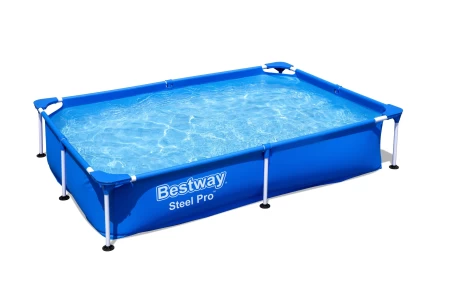 حمام سباحة BESTWAY مقاس 7 أقدام و 3 بوصات × 59 بوصة × 17 بوصة / 2.21 م × 1.50 م × 43 سم
