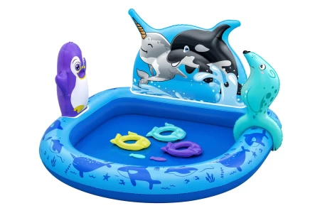 53 بوصة × 51.5 بوصة × 28.5 بوصة/1.34MX 1.31MX 73 سم مركز لعب POLAR PALS