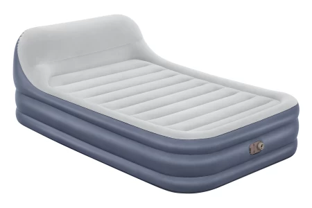 BESTWAY89 بوصة × 60 بوصة × 33 بوصة/2.26MX 1.52MX 84 سم TRITECH SLEEKFLOW مرتبة هوائية للرأس مزودة بمضخة تيار متردد مدمجة