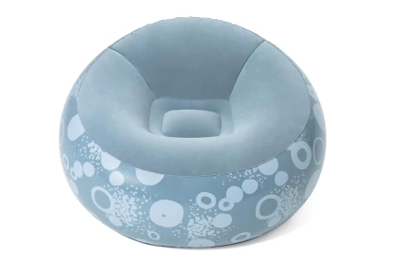 كرسي هوائيInflate-a-chair من بيست واي, ابعاده 1.12 متر × 1.12 متر × 66 سم (المحتويات: كرسي, رقعة اصلاح, 3 الوان متنوعة)
