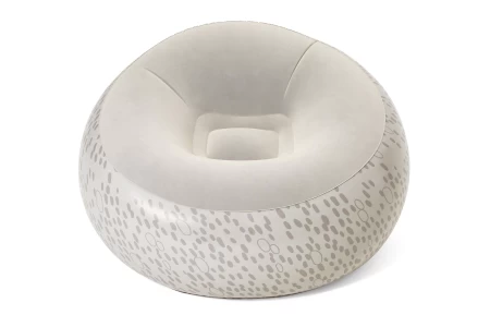 كرسي هوائيInflate-a-chair من بيست واي, ابعاده 1.12 متر × 1.12 متر × 66 سم (المحتويات: كرسي, رقعة اصلاح, 3 الوان متنوعة)