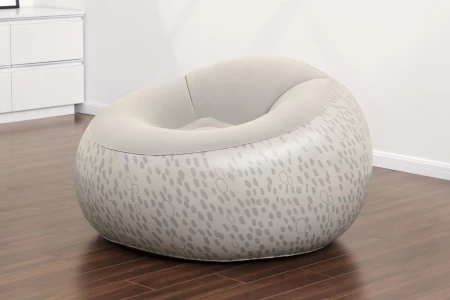 كرسي هوائيInflate-a-chair من بيست واي, ابعاده 1.12 متر × 1.12 متر × 66 سم (المحتويات: كرسي, رقعة اصلاح, 3 الوان متنوعة)