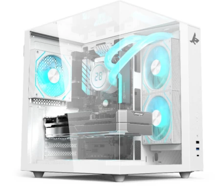 علبة كمبيوتر ألعاب SHARX PROFIN ATX متوسطة الحجم