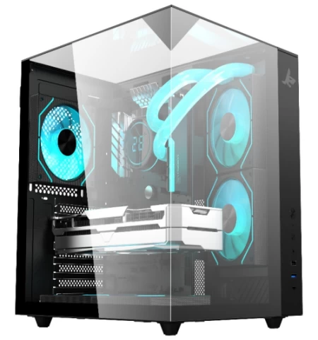 علبة كمبيوتر ألعاب SHARX PROFIN ATX متوسطة الحجم